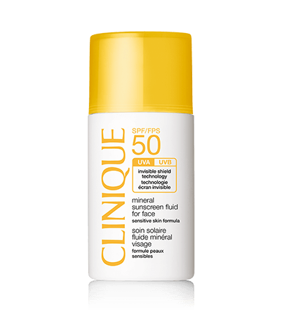 

Солнцезащитный минеральный флюид для лица с SPF50 Mineral Fluid For Face